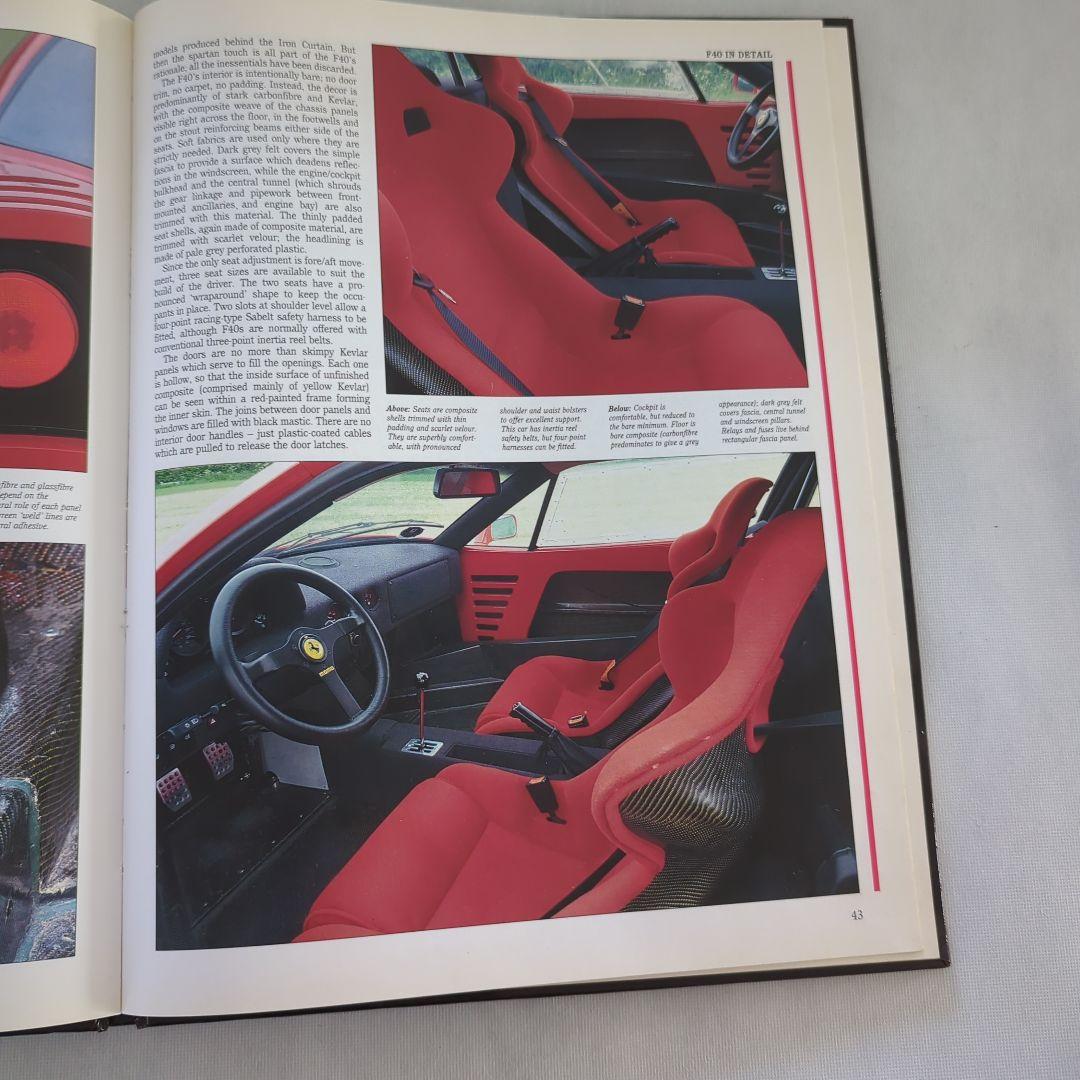 【希少本】ferrari F40 MARK　HUGHES