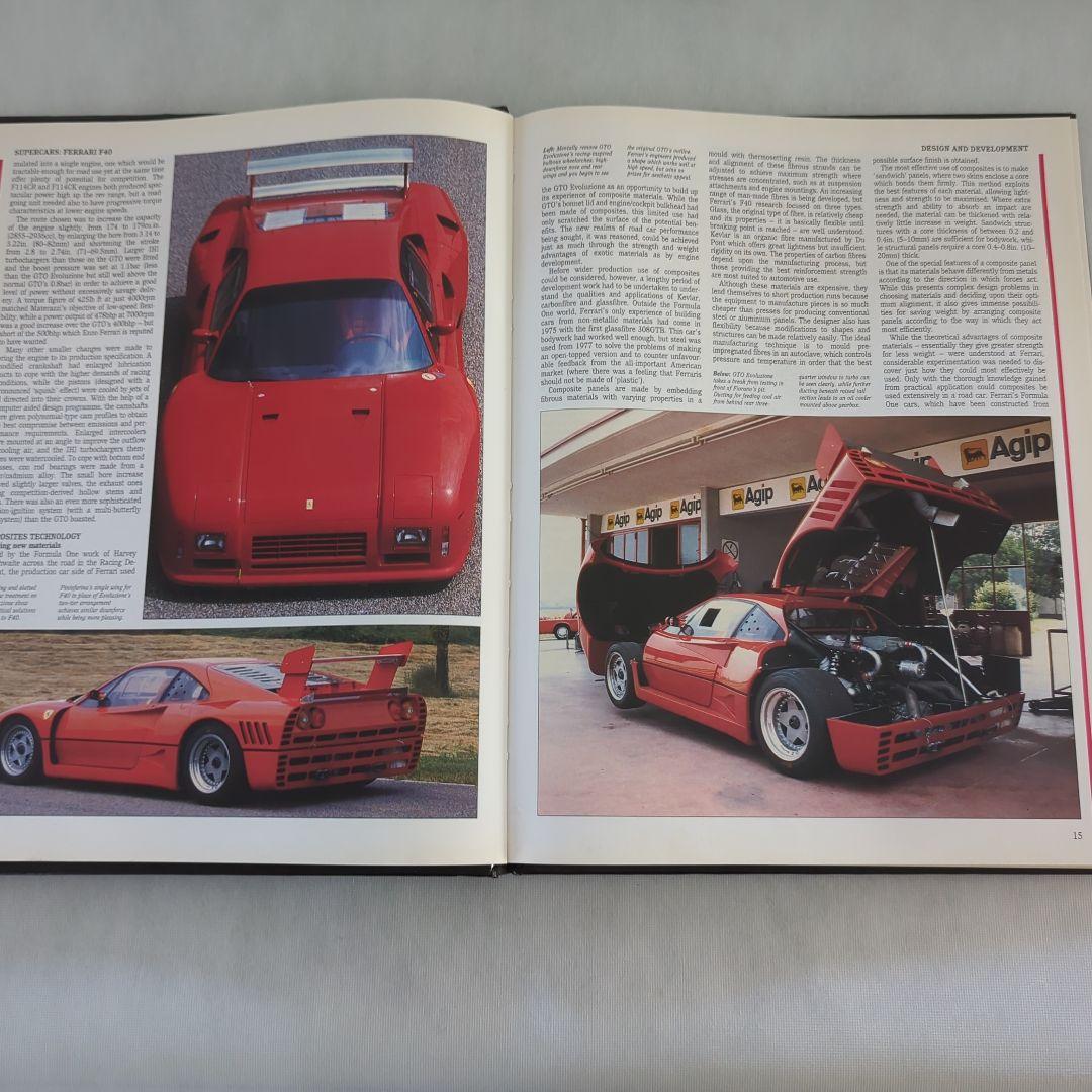 【希少本】ferrari F40 MARK　HUGHES