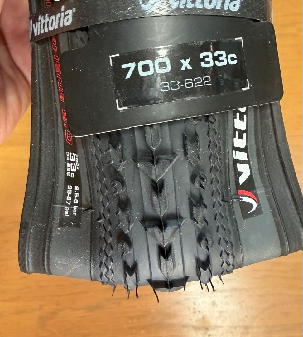 Vittoria Terreno Mix TNT G2.0 700X33Cセット