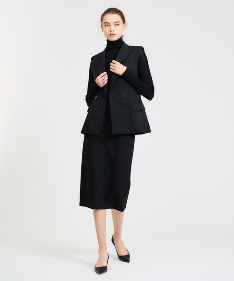 超美品　ESTNATIONロングベスト・ジレ