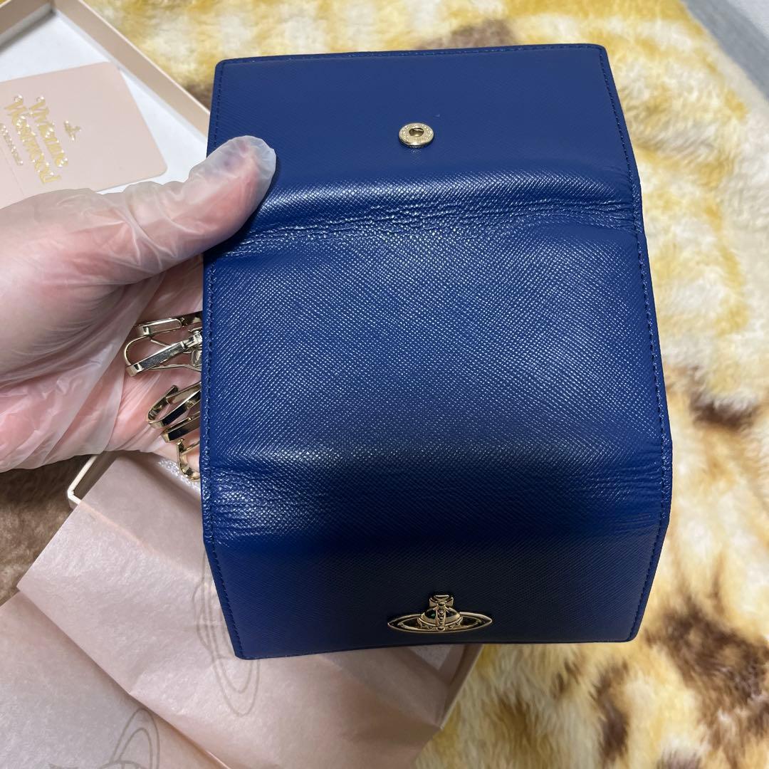 Vivienne Westwood 青いキーケース
