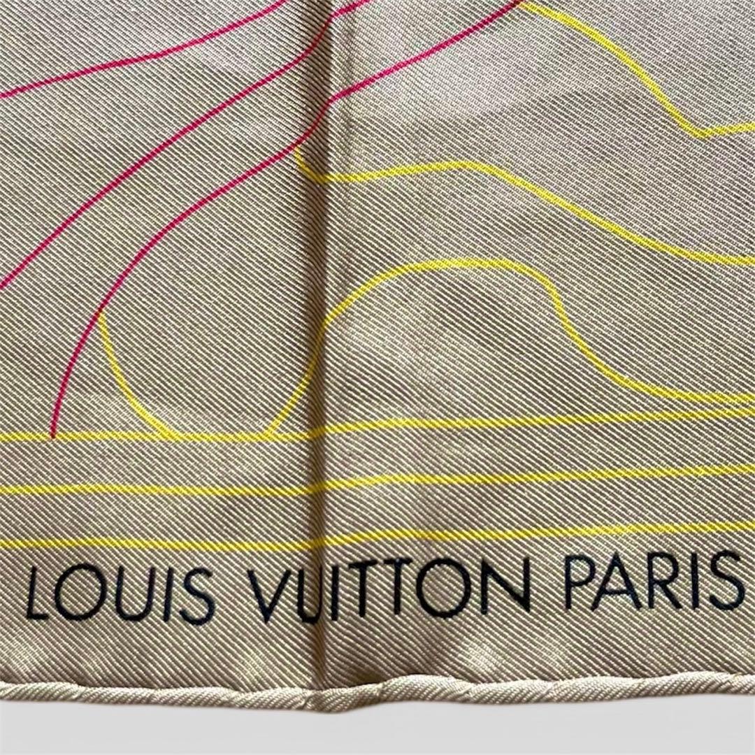 Louis Vuitton Silk スカーフ Beige 限定