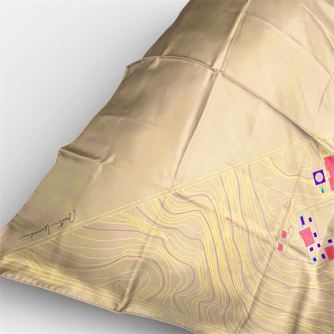 Louis Vuitton Silk スカーフ Beige 限定