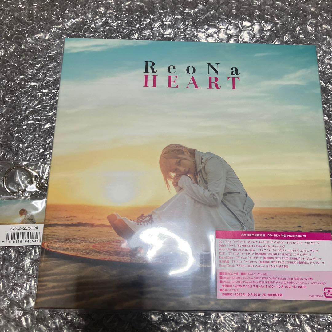ReoNa【完全生産限定盤】[CD+BD] 【FC限定特典付き】HEART