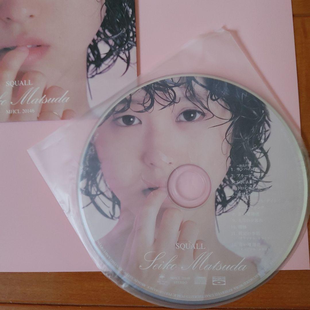 松田聖子 さん　SQUALL 直筆サイン入りLP型CD入り