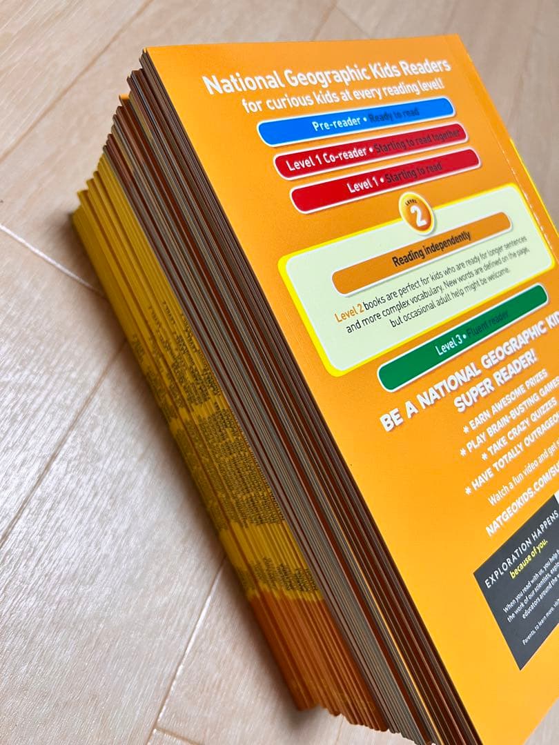 National Geographic Kids Level 2の41冊洋書多読