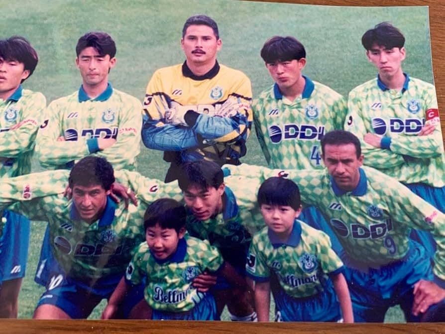 95-96 ベルマーレ平塚 選手実使用ユニフォーム 中田英寿