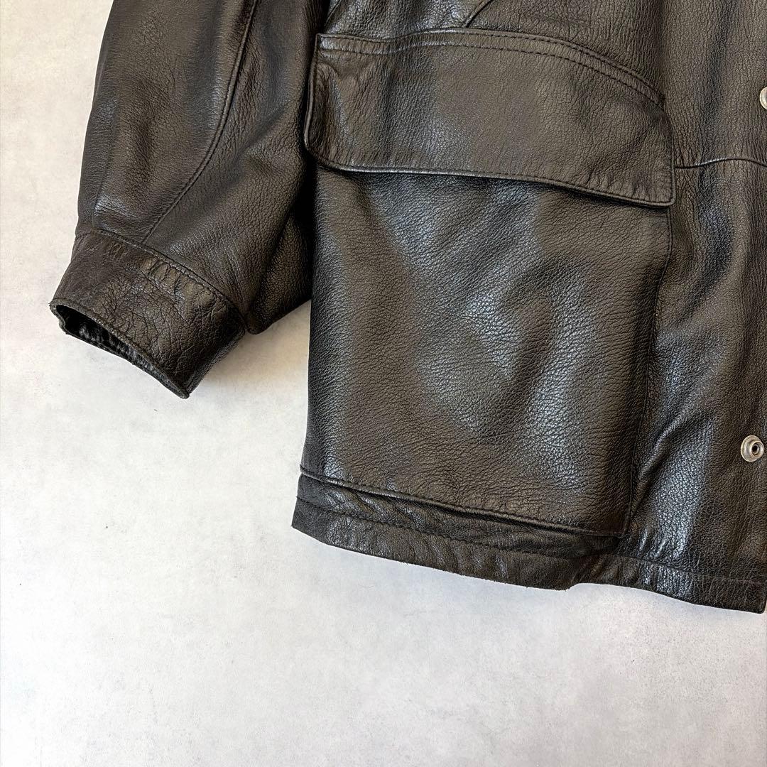 ★ 70s マックダグラス Mac Douglas フランス製 レザージャケット