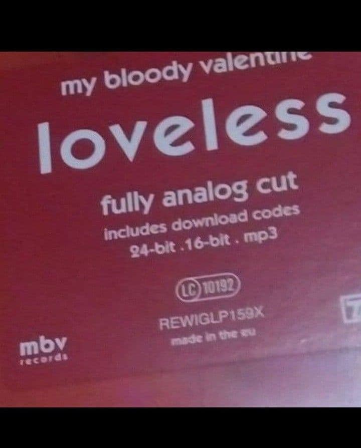 洋楽 My Bloody Valentine Delax Edition
