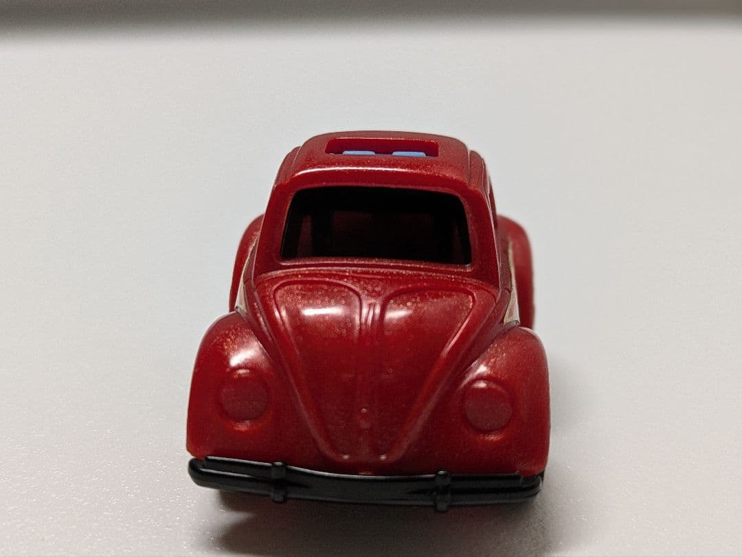 チョロＱ　A-8　VW TYPEⅠ　赤ラメ　ダンロップタイヤ