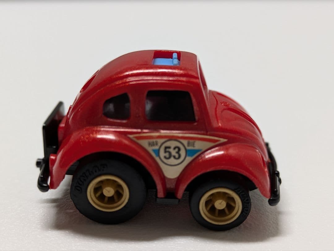 チョロＱ　A-8　VW TYPEⅠ　赤ラメ　ダンロップタイヤ