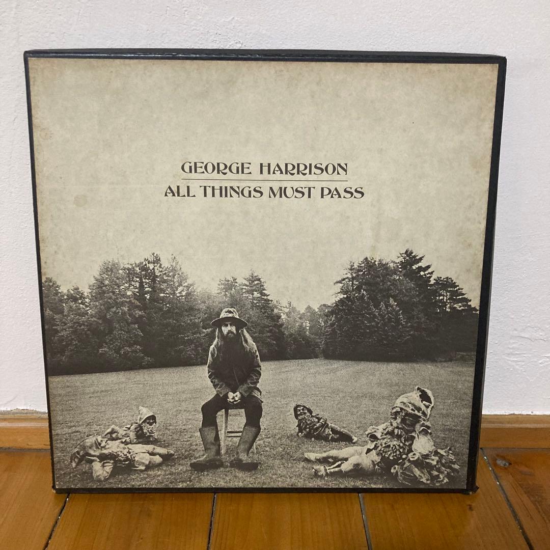 LPレコード　ジョージ・ハリスン　All Things Must Pass