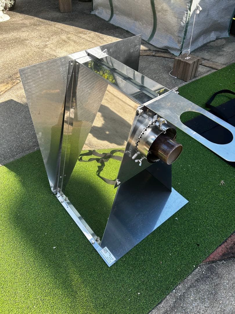 スターフィールド製テントに薪ストーブをインストールするダクトカバー（オマケ多数）