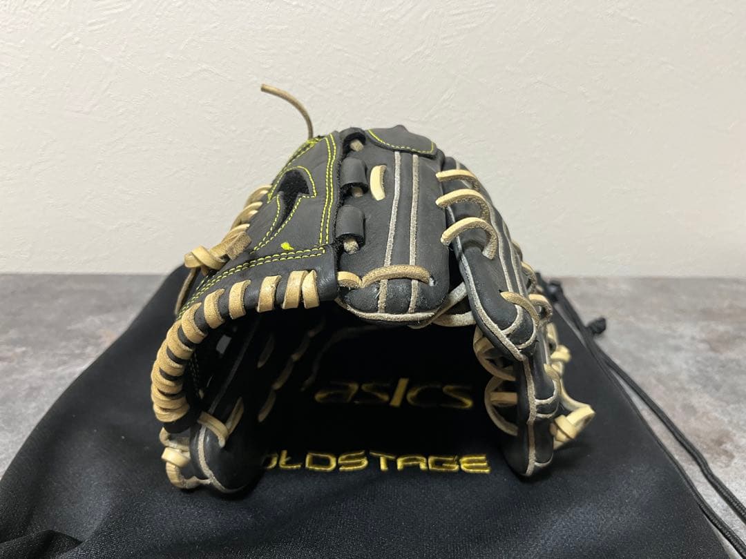 アシックスゴールドステージ 野球グラブ 軟式 投手用