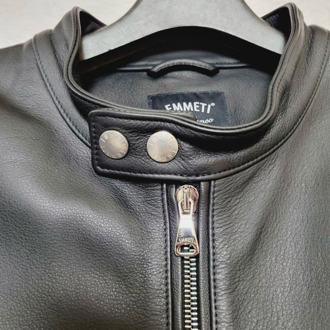 【ほぼ新品】EMMETI×干場氏のコラボモデルH UOMO カーフ 限定150着