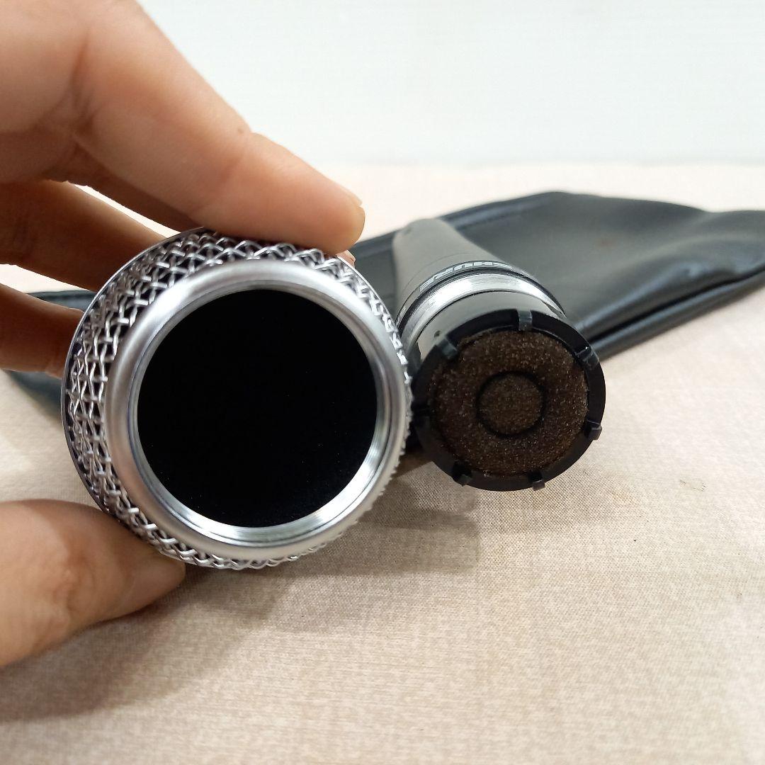 SHURE ボーカル用ダイナミックマイク SM58 レザーケース付き②