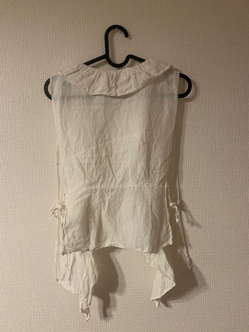 journal standard luxe リネン ワッシャー フリルジレ