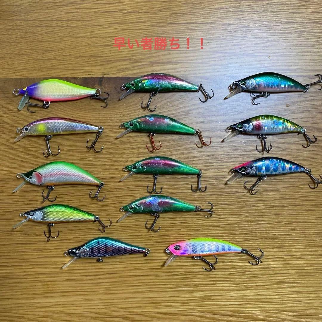 渓流ミノー計13個