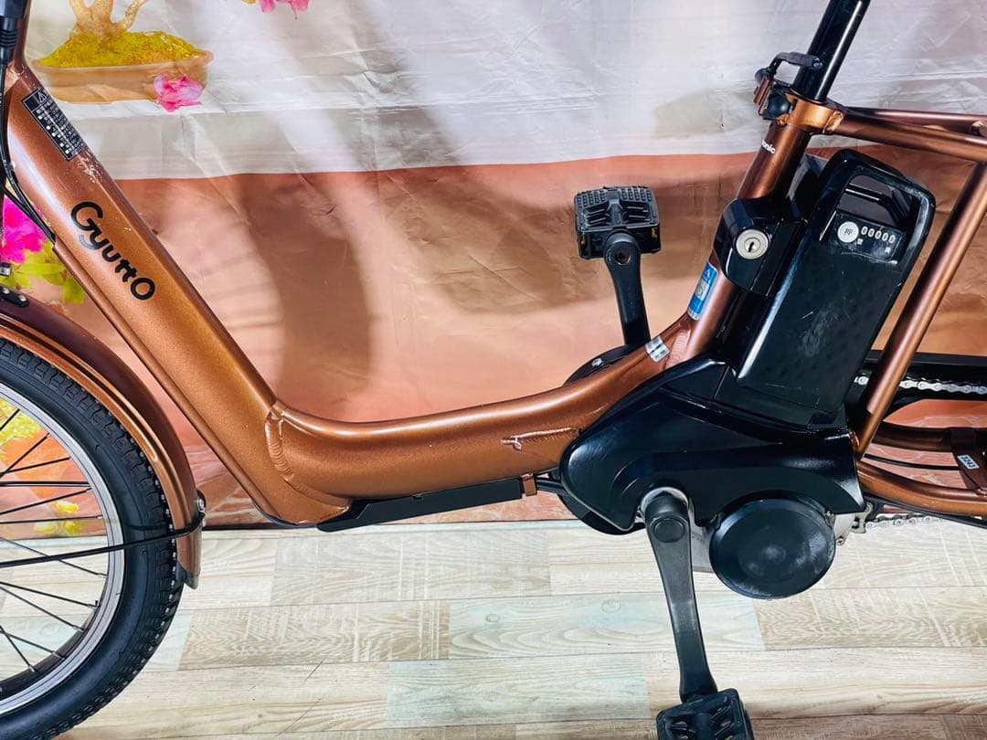 ギュットアニーズ 2019モデル⭐️16AH！子供乗せ電動アシスト自転車Y3243