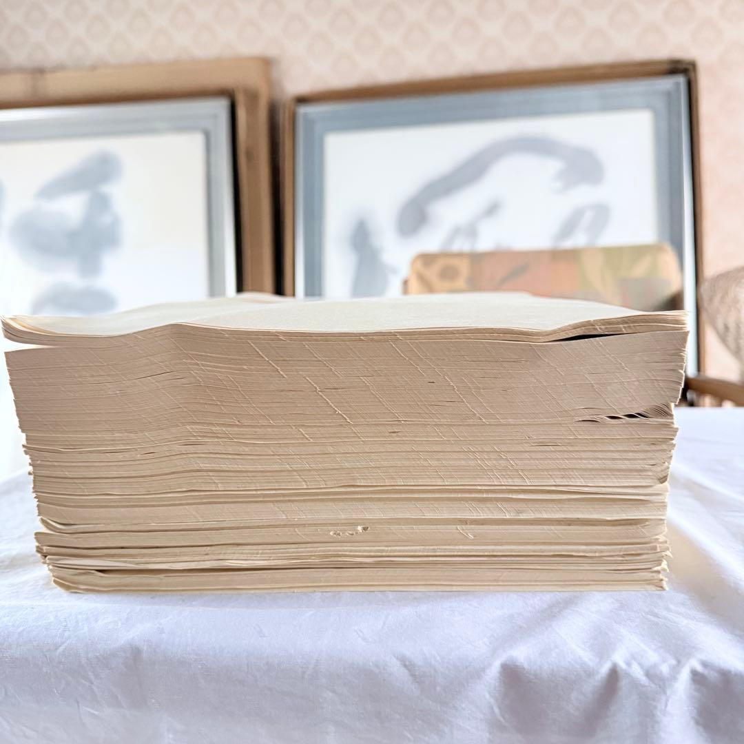 2237様感謝‼️貴重‼️中国書道用紙手漉き紙「玉扣紙」（3.2kg）