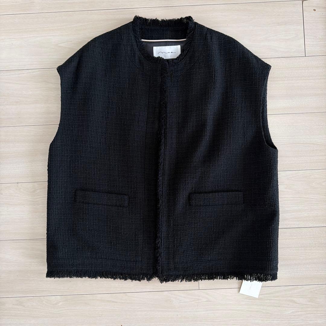 最低価格‼️【新品】Na.e ナエ Novel Tweed Vest ジレ　ベスト
