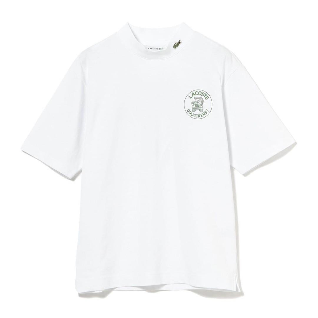 LACOSTE × Golfickers / モックネック -ホワイト・XL-
