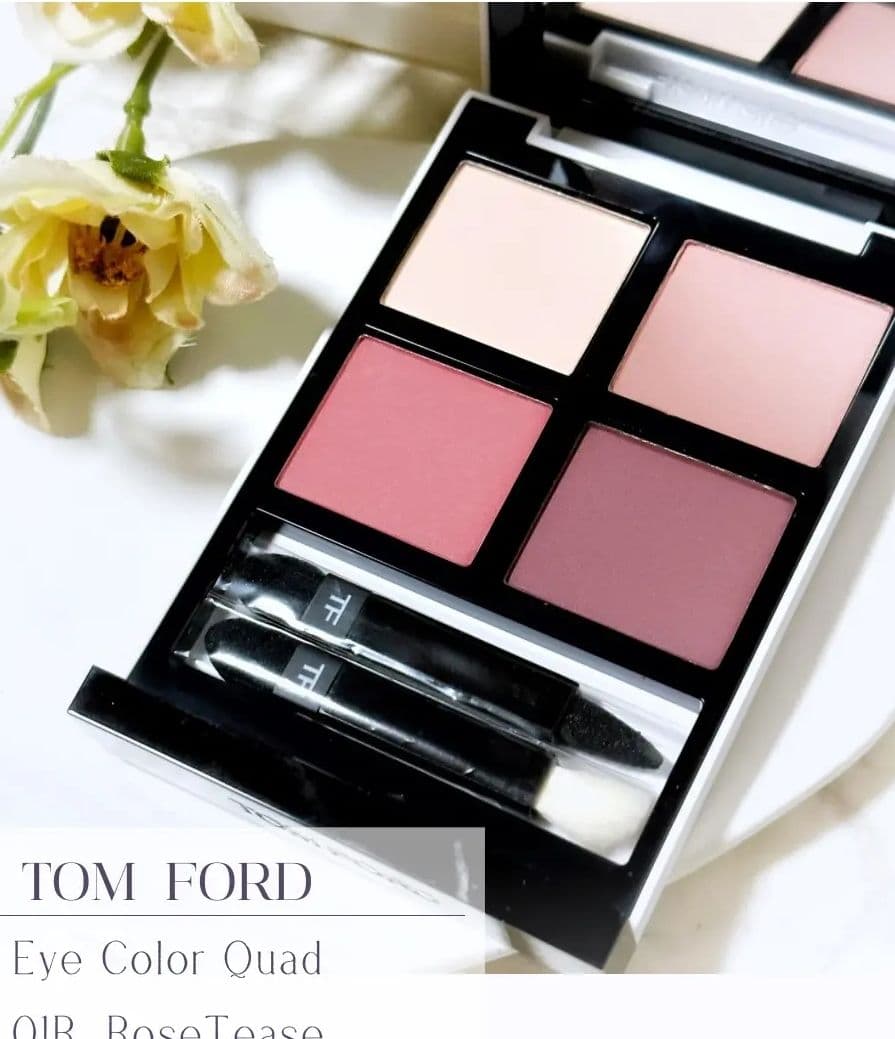 【美品】TOM FORD/トムフォードアイカラー クォード01R ローズティーズ