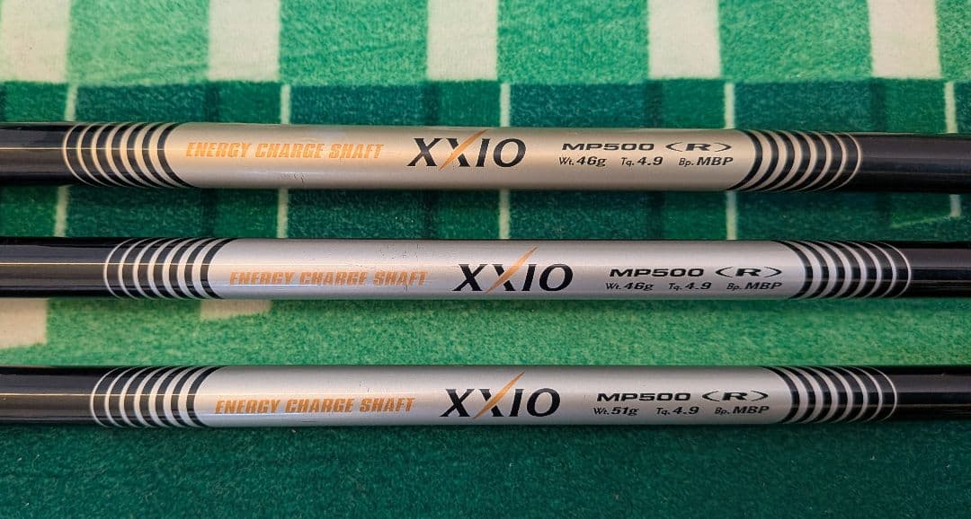 名器 XXIO ゼクシオ 5代目 MP500 ドライバー・FW・UT 3本セット