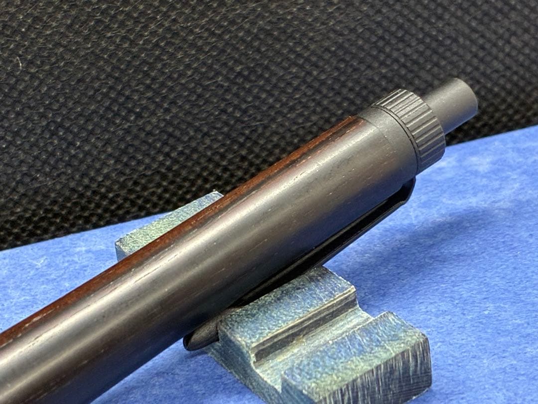 【早い者勝ち】縞黒檀　シャーペン0.5 加藤金属　木軸ペン　ハンドメイド