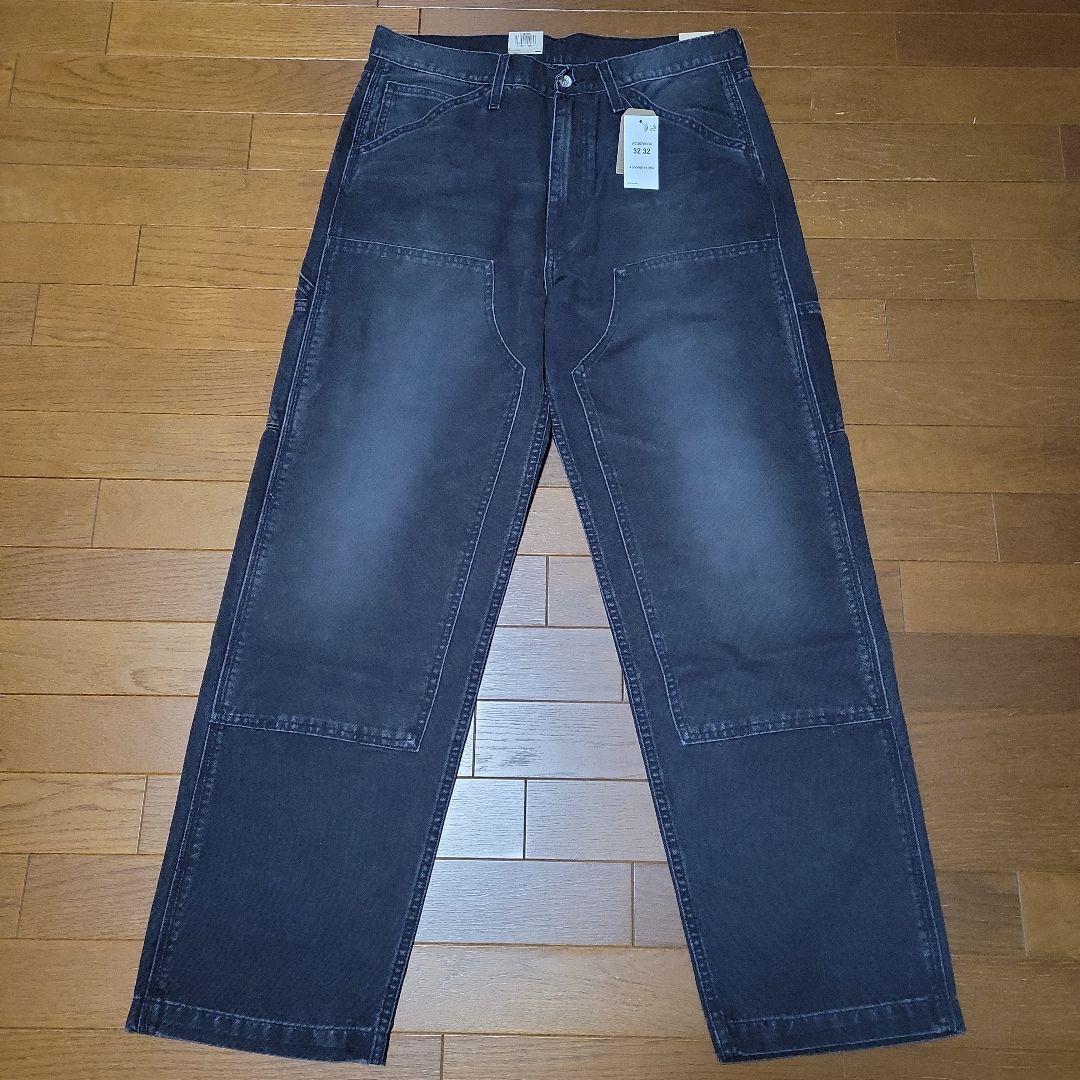 Levi's 568™︎ ルーズストレート ダブルニー　BLACK　 32×32