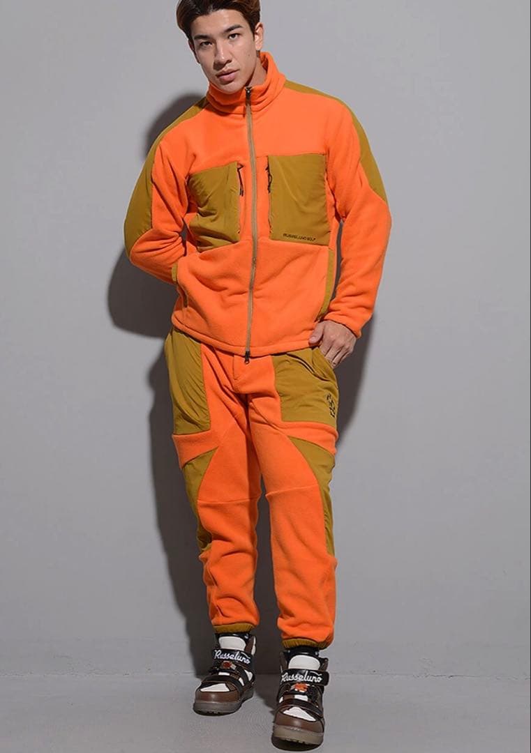 新品正規品¥70,400【RUSSELUNO/7】フリースセットアップラッセルノ