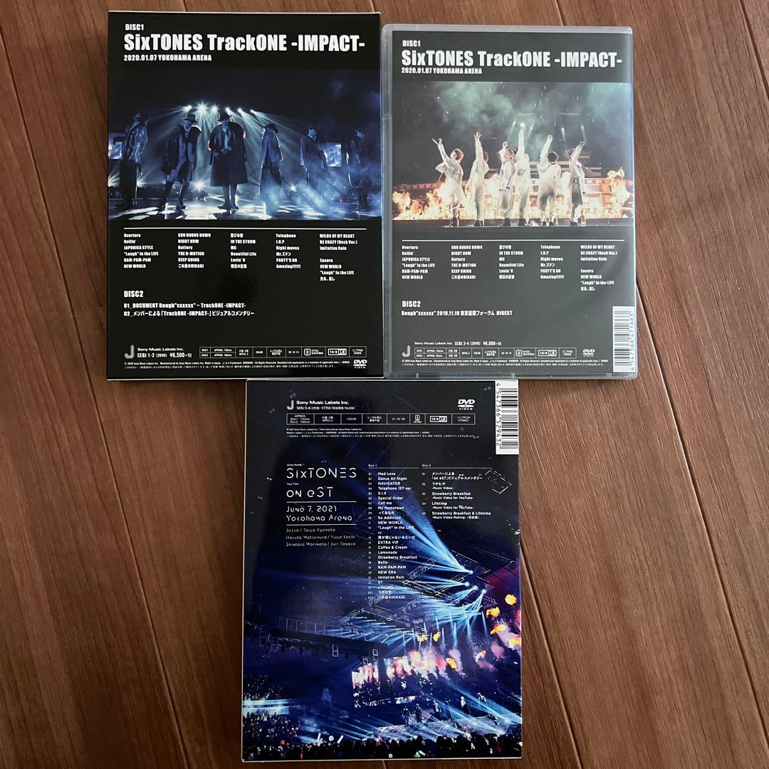 SixTONES ツアーDVD 3種類まとめ売り