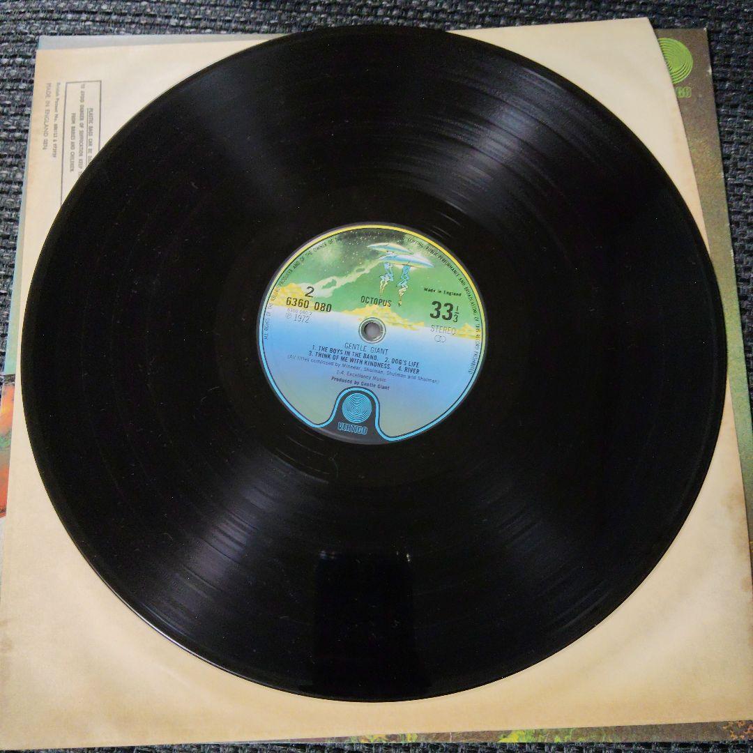 Gentle Giant Octopus LP レコード