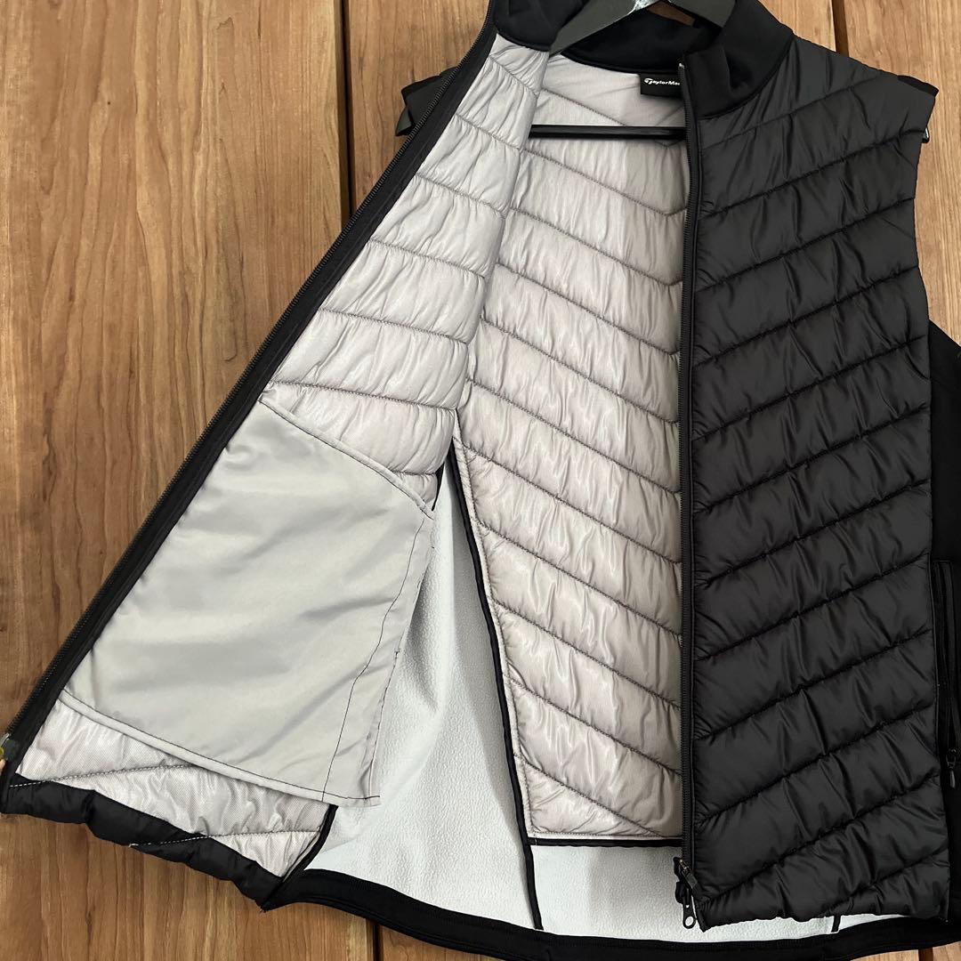 TaylorMade 黒 キルティング ベスト