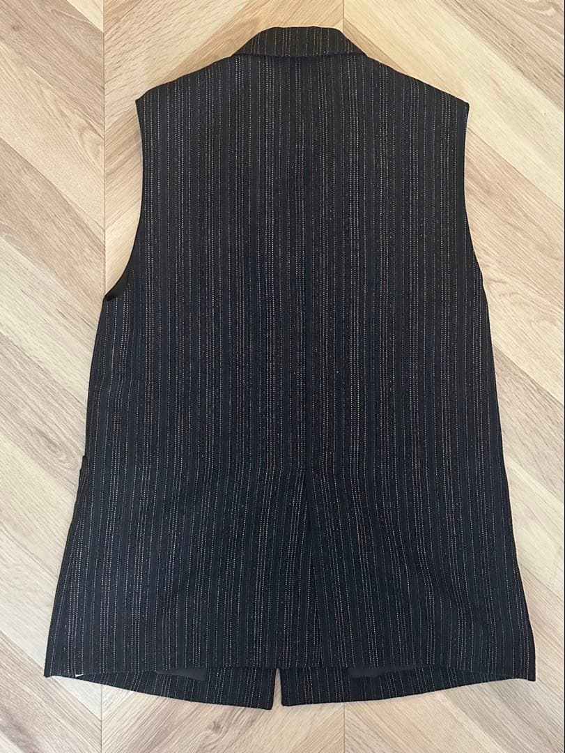Sサイズ アメリ UND MANY MOTIF BUTTON VEST