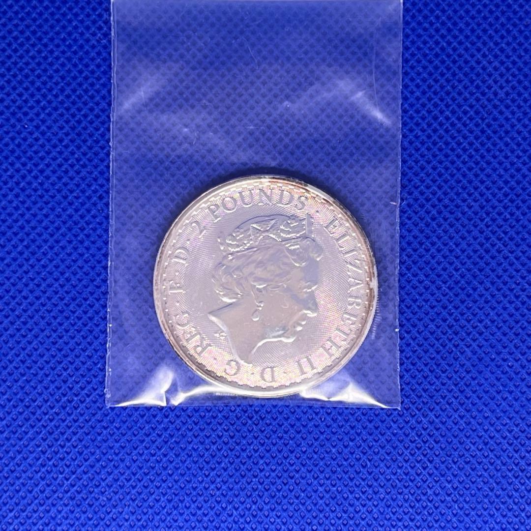 2021年製ブリタニア　　1oz 銀貨 エリザベス女王　3枚セット