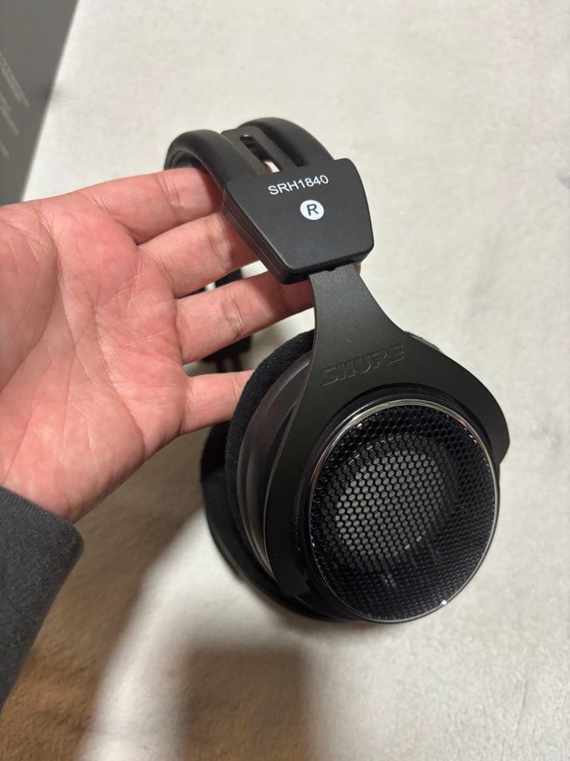 m*8様 SHURE SRH1840 開放型モニターヘッドホン
