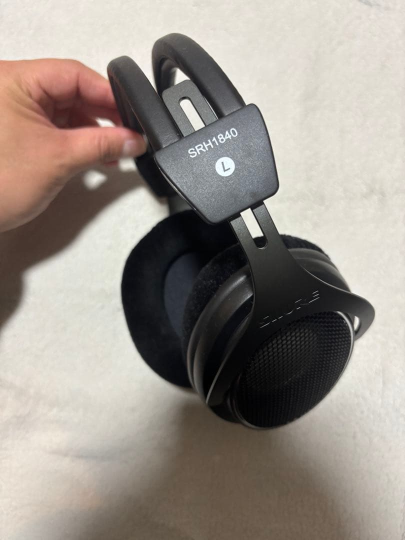 m*8様 SHURE SRH1840 開放型モニターヘッドホン