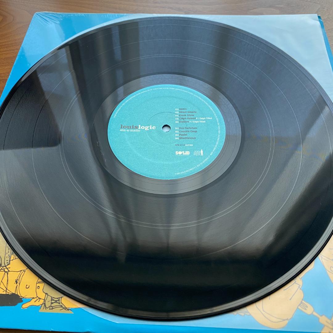 洋楽 2LP Louis Logic Sin a matic SLD1008 2003