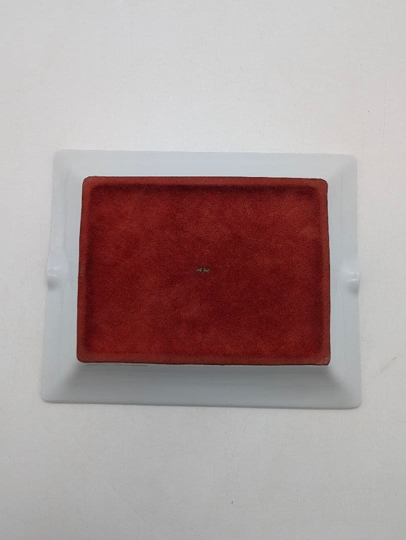 美品 HERMES エルメス 灰皿 ガダルキヴィール アッシュトレイ 灰皿 陶器