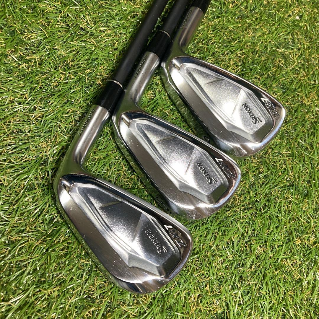 状態良好　希少シャフト　ダンロップ　スリクソン　ZXi7 アイアン　SRIXON