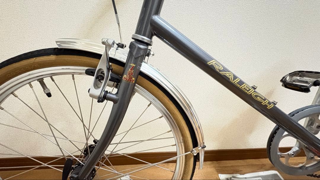 Raleigh ミニベロ グレー※名古屋市内手渡し限定