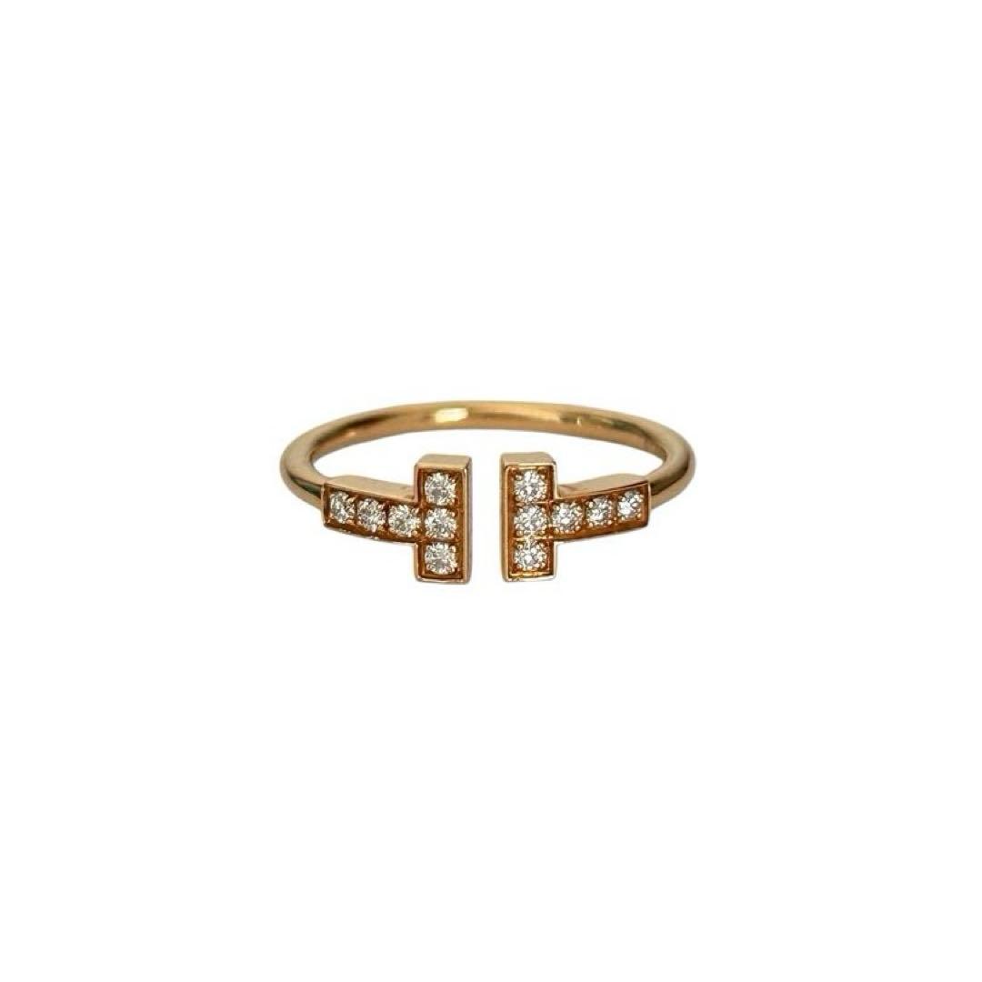 tiffany & co. ティファニー T ダイヤモンド ワイヤー リング