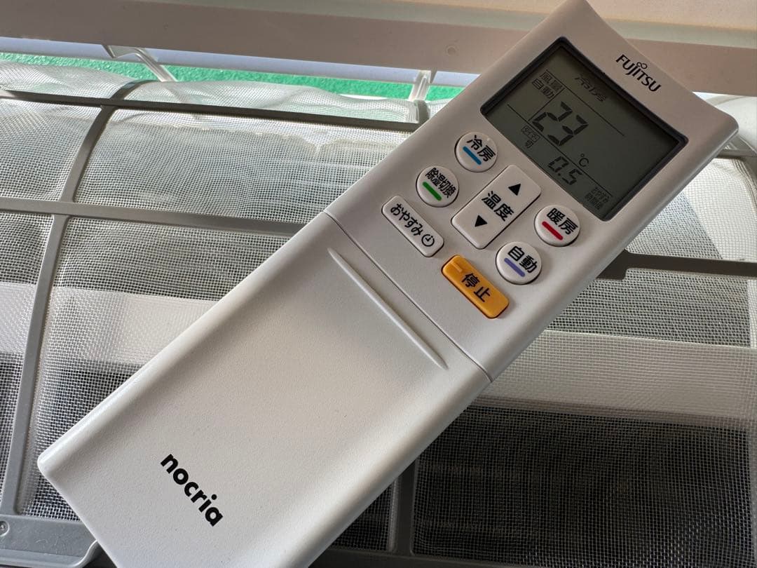 室外機も込 6畳用 富士通 エアコン クーラー 2019年製 2.2kw 22