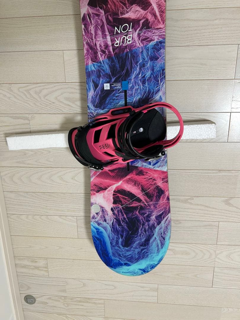 スノーボード BURTON FEELGOOD FLYING V 155