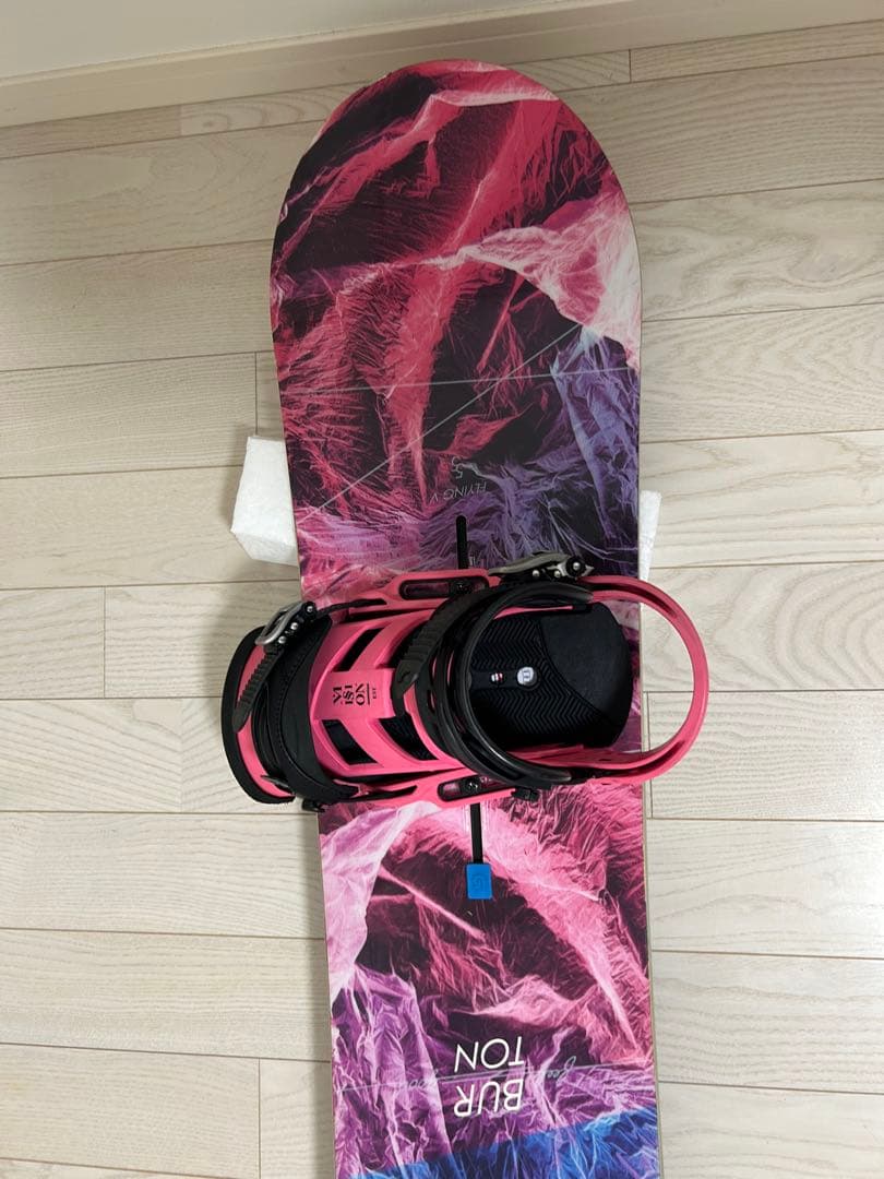 スノーボード BURTON FEELGOOD FLYING V 155