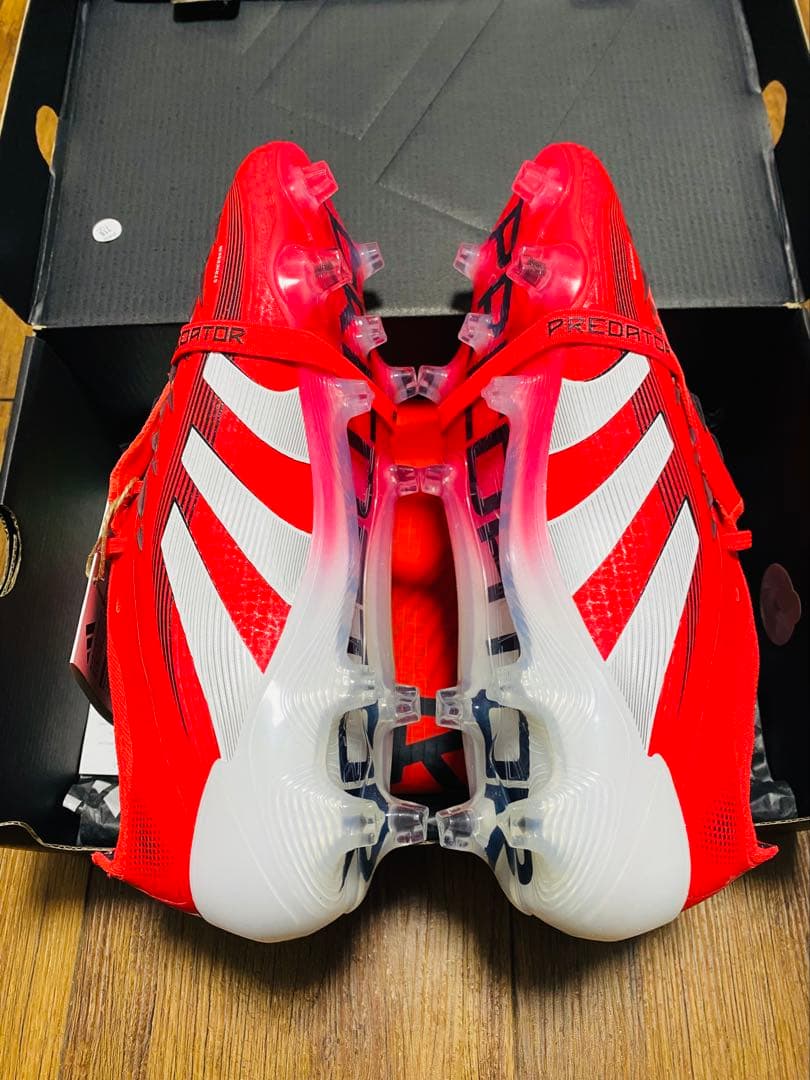 adidas Predator サッカーシューズ レッド/ホワイト