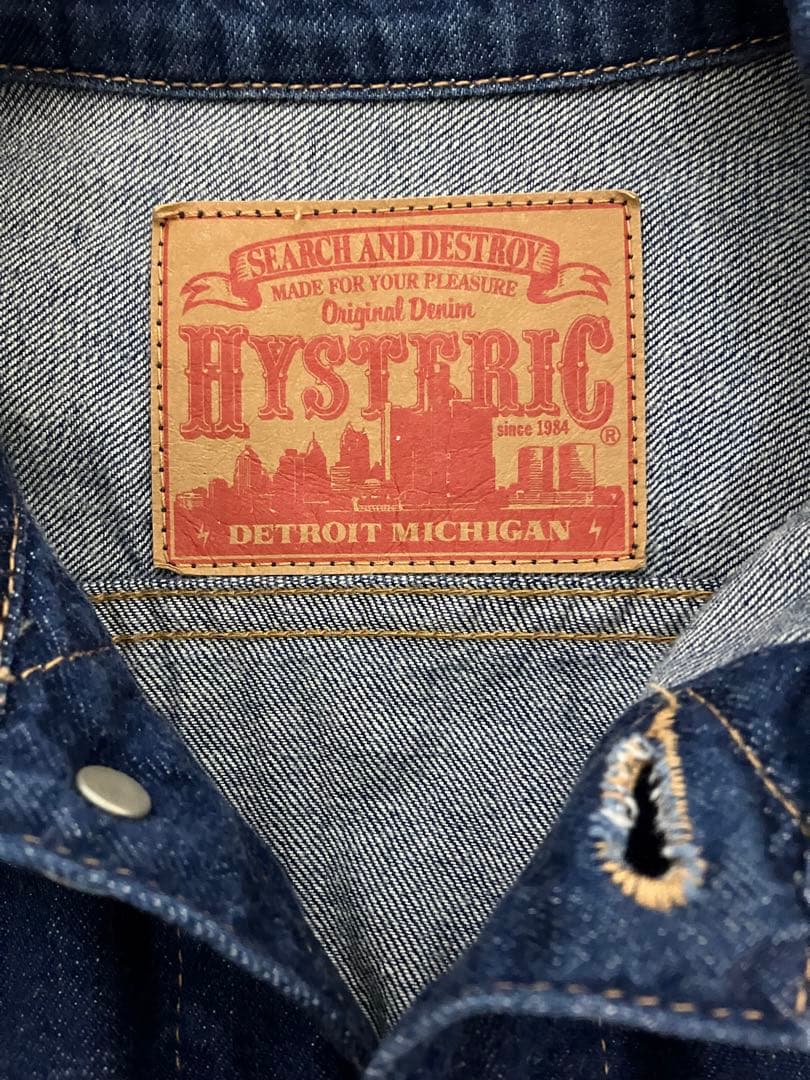 HYSTERIC GLAMOUR デニムジャケット Gジャン