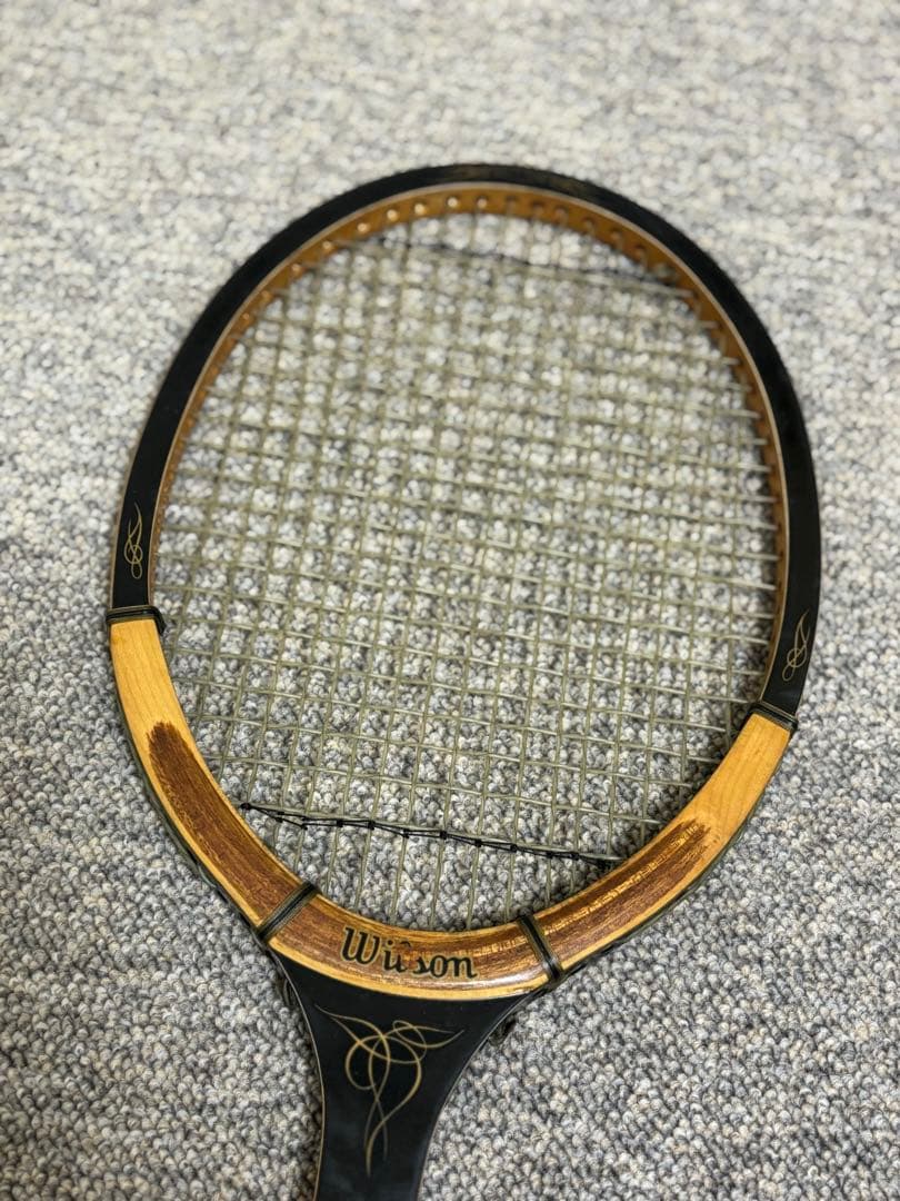★美品★レア★WILSON ADVANTAGE★木製テニスラケットケース★
