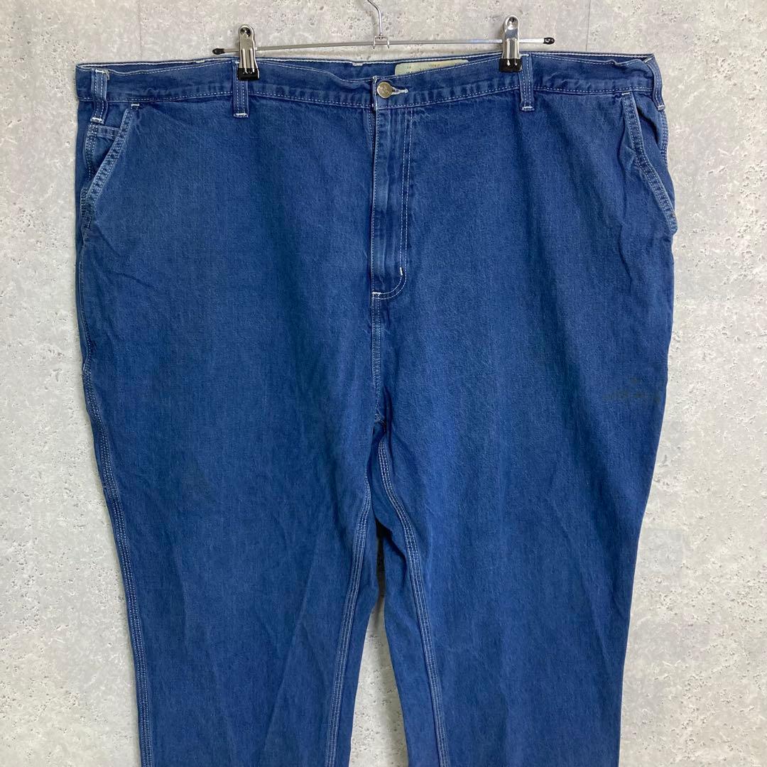 カーハート　ペインターパンツ　ブルーデニム　ビックサイズ　W50 L30